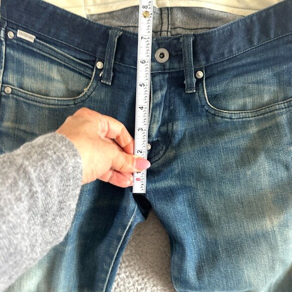 Factotum Japann Jeans Agitpunkt Slim Fit Whiskering Stretch - Picture 4 of 16